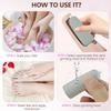 10 Pack Replacement Heads for Pedicures,Compatible with Finishing Touch Flawless Pedi Electric Tool File Include 2 Cleaning Brush (5 Coarse & 5 Fine Rollers) (12 Pack) view 3