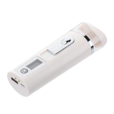 BIUDECO Portable Handheld Steamer USB Rechargeable Cold Spray Hydrator Quick Indoor Moisturizing Tool with Fog for Skin Care and Hydration