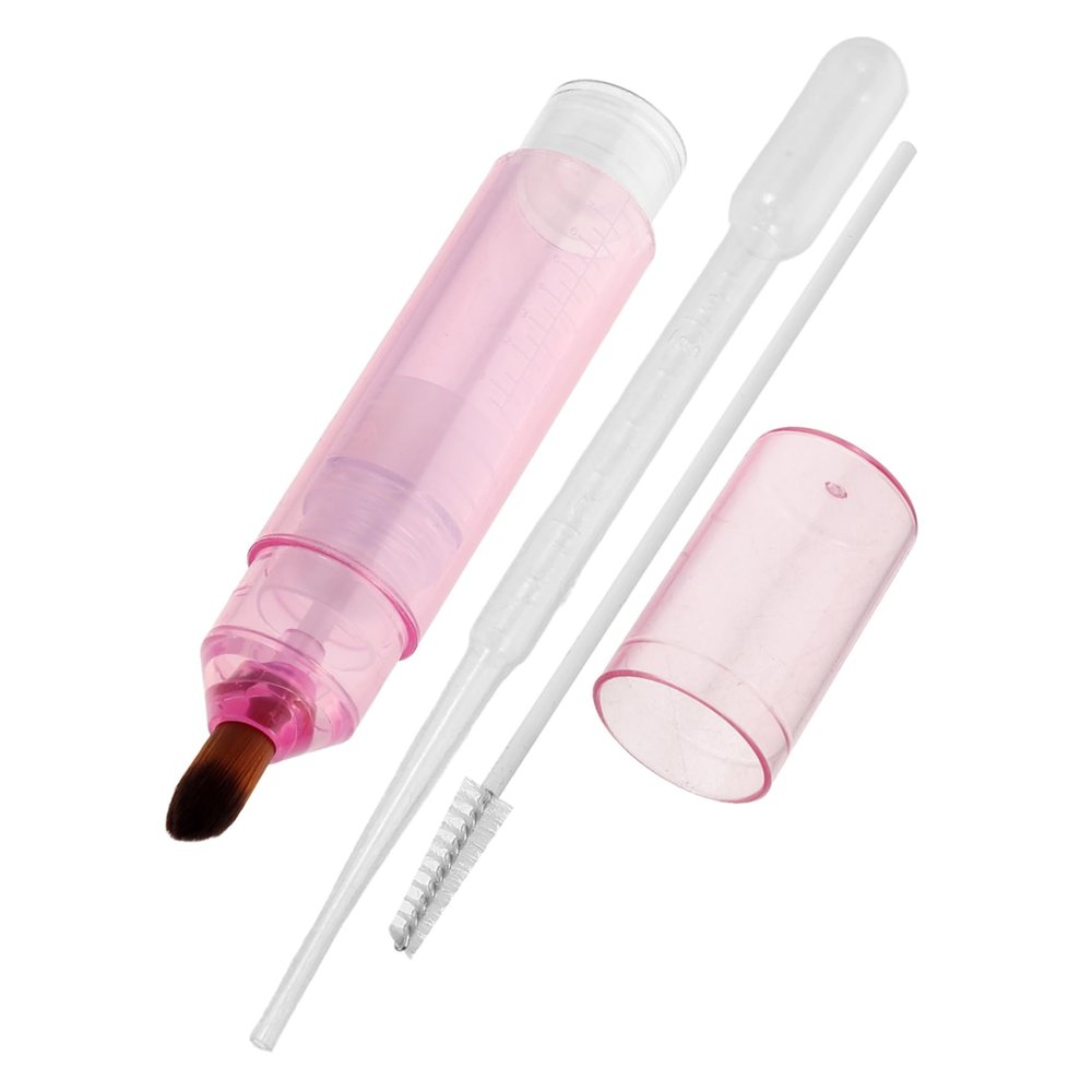 GALPADA Scalp Applicator Bottle with Comb Massager Liquid Flow for Hair User Friendly Serum Dispenser for Precise Scalp Treatment and Improved Absorption Transparent Design