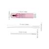 GALPADA Scalp Applicator Bottle with Comb Massager Liquid Flow for Hair User Friendly Serum Dispenser for Precise Scalp Treatment and Improved Absorption Transparent Design view 2