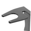 ERINGOGO Safety Razor Stand Space Saving Grooming Accessory Holder for Razors and Brushes Durable Shaving Brush Display Stand Sleek Design for Organized Bathroom Countertops view 3