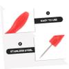 TOVINANNA 10pcs Eyelash Glue Bottle Opening Needles Blocking Stainless Steel Piercing Tools with Ergonomic Handle for Salon Supplies Essential for Smooth Flow and Maintenance view 4