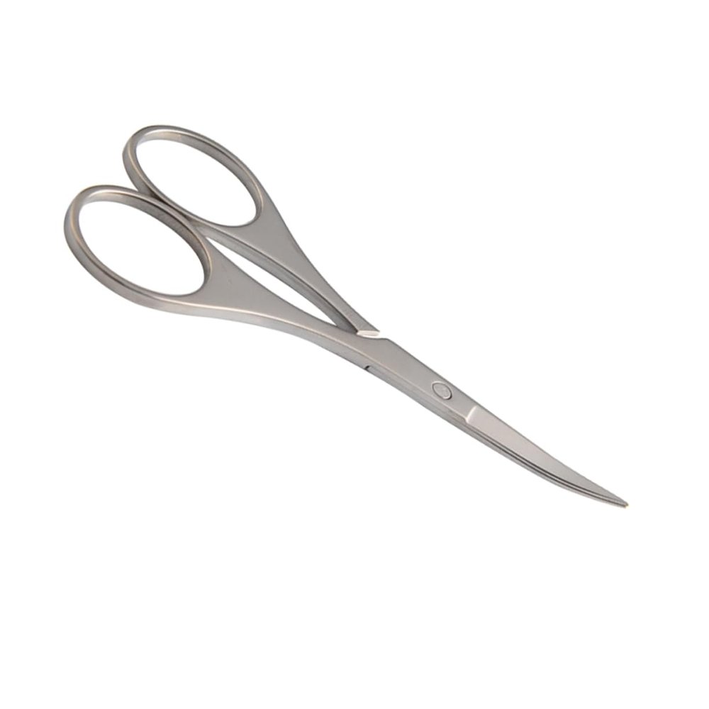 DEARMAMY 1pc Stainless Steel Nose Hair Scissors and Eyebrow Trimmer Safe Precision Grooming Tool for Men and Women Rounded Tip Design for Easy and Trimming