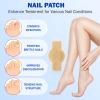 Fungal Nail Patches 21 PCS, Toenail Treatment Extra Strength 8-Hour Overnight Nail Fast Acting Repair Effortless Hydrogel Nail Care and Repair for Damaged Nails Overnight Renewal for Men and Women view 2