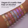 Flygragon Body Glitter Gel, Holographic Chunky Glitters for Body Hair Face Nails, Colorful Mermaids Shimmer Sparkle Makeup for Parties, Halloween, Singer Concerts Disco Festival Rave Accessories view 4