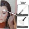 BATHVEVE 2Pcs Fan Lash Brush Multi Use Makeup Tool for Eyelash and Eyebrow Application Portable and Lightweight Skin Friendly Artificial for Makeup Supplies view 3