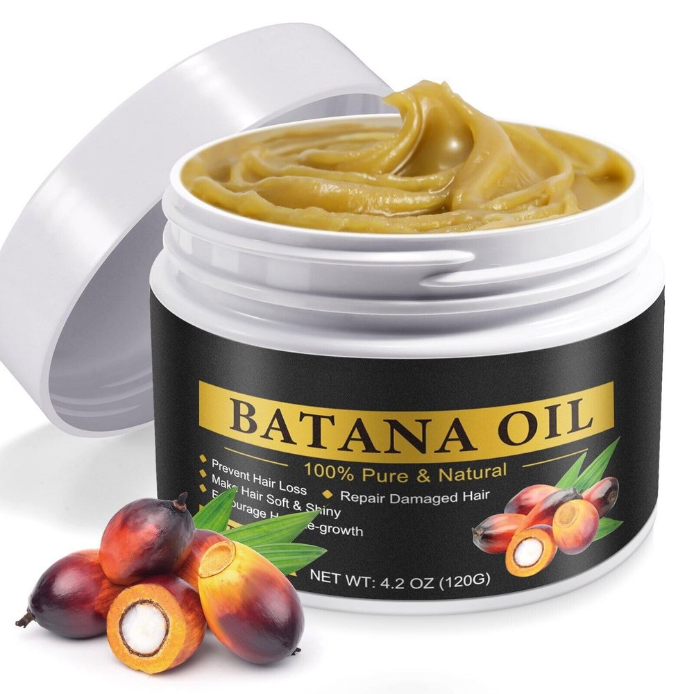 100% Natural Batana Oil for Hair Growth  Dr. Sebi Inspired Hair Oil from Honduras  Strengthens Roots, Reduces Loss & Promotes Thicker hair, Healthier  Pure Unrefined  4.2 oz