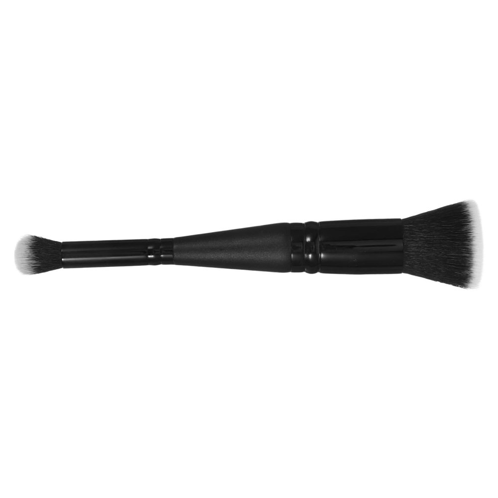 ARTSEWPLY Double Ended Foundation Brush Versatile Makeup Tool for Liquid Powder and Blush Portable Design for Travel Effortless Application and Easy Cleaning for Natural