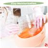 PartyKindom 1 Set Moisturizing Gloves with Paraffin Wax Covers for Hydrating for Dead Skin Removal and Nourishment Convenient Home Care Accessory view 3