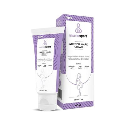 Ci'pla Mamaxpert Stretch Mark Removal Cream for Pregnancy | Reduce Stretch Marks And Scars, 60 gm
