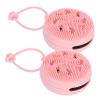 CALLARON 2pcs Soft Silicone Facial Brush for Skin Cleansing Multi-Function Manual Exfoliating Tool for Skin Types Travel-Friendly view 1