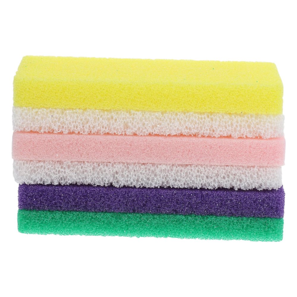 CALLARON 3pcs Dual-Sided Pumice Stone Set for Feet Exfoliating Callus Remover and Hard Skin Scrubber for Shower and Bath Effective Foot Care Tool