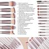 18 Makeup Brush Set Wooden Handle Brush Blush view 2
