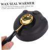 ARTIBETTER 1Set Cat Paw Electric Wax Seal Warmer with Spoon Kit Anti-wear Melting Stove for DIY Wax Seal Making Portable and Lightweight Melting Tool for Craft Supplies view 3