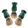 CALLARON 3pcs Men's Facial Shaving Brush Set Portable Beard Brush Wooden Handle and Soft Bristles for Daily Grooming view 1