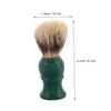 CALLARON 3pcs Men's Facial Shaving Brush Set Portable Beard Brush Wooden Handle and Soft Bristles for Daily Grooming view 2