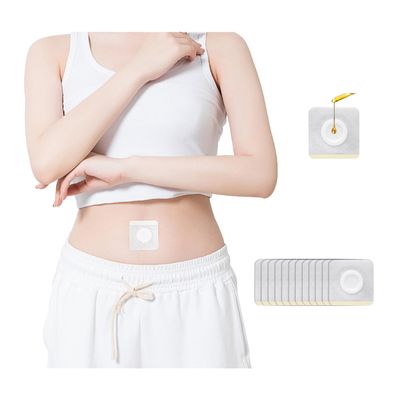 120pcs Castor Oil Patches for Belly Button - Self-Adhesive, Leak-Proof, Highly Absorbent, Breathable & Comfortable Disposable Oil Pack Wraps (Castor Oil Not Included) - Organic Cotton, Easy to Use