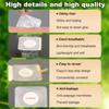120pcs Castor Oil Patches for Belly Button - Self-Adhesive, Leak-Proof, Highly Absorbent, Breathable & Comfortable Disposable Oil Pack Wraps (Castor Oil Not Included) - Organic Cotton, Easy to Use view 2
