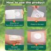 120pcs Castor Oil Patches for Belly Button - Self-Adhesive, Leak-Proof, Highly Absorbent, Breathable & Comfortable Disposable Oil Pack Wraps (Castor Oil Not Included) - Organic Cotton, Easy to Use view 3