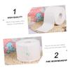 DINHEAROM 2 Rolls Thicker Disposable Cotton Face Towels Versatile Cleansing Towelette for Makeup Removal and Daily for Travel and Outdoor Use view 4