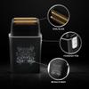 Savage Foil Shaver for Men, Professional Reciprocating Dual Blade Double Gold Foil Shaver, Hypoallergenic, 3.7V Rechargeable 90 Minute Runtime, Plug and Play, Metal Body with Panther Kyoto Design view 3
