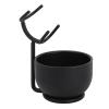 Shaving Brush Stand with Bowl: Premium Beard Grooming Kit Holder Set for Men view 1