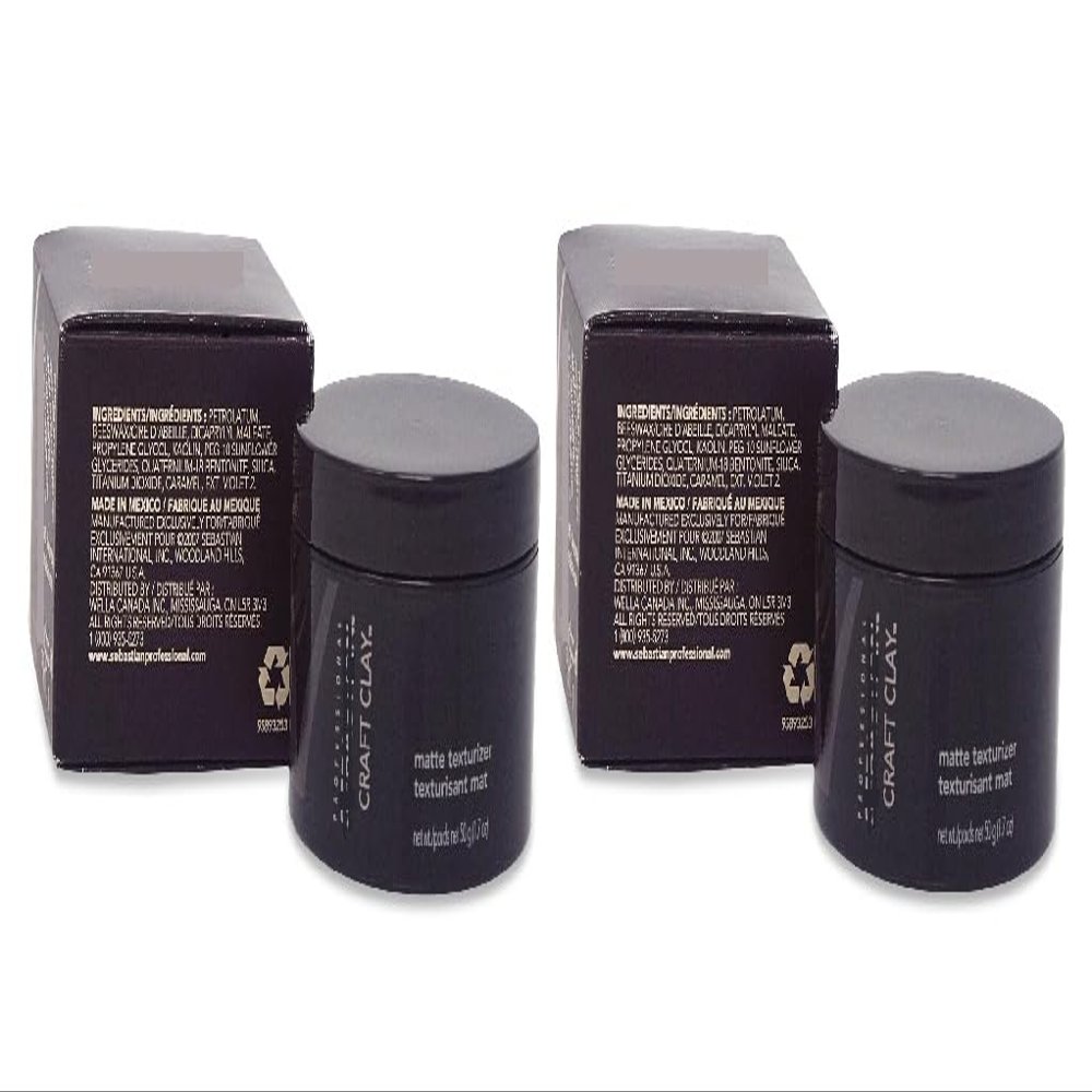 Craft Clay Remoldable Matte Texturizer Unisex, 1.7oz (2pack)