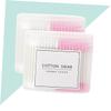 Beavorty 600-Pack Double-Ended Cotton Swabs Pointed and Flat Tips Disposable Makeup Tool for Beauty and Personal Care for Home and Travel view 4
