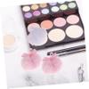 Beaupretty 6Pcs Portable Fluffy Makeup Skin Friendly Cosmetic Powder Applicators for Foundation Blush Concealer Lightweight Comfortable Makeup Supplies view 4
