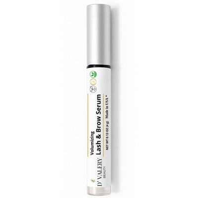 Lash & Brow Volumizing Serum  Peptide & Vitamin Complex  Mascara-Style Applicator (Envase tipo Rimel)  Thicker, Fuller Lashes & Brows