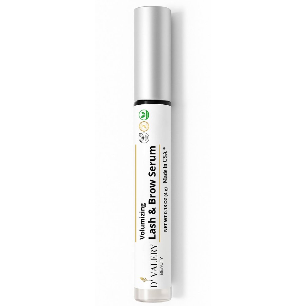 Lash & Brow Volumizing Serum  Peptide & Vitamin Complex  Mascara-Style Applicator (Envase tipo Rimel)  Thicker, Fuller Lashes & Brows