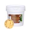 7 Lbs USDA Organic Unrefined Cold Pressed Cocoa Butter- Food Grade- Cosmetic Grade-Cruelty Free-Vegan-Strong Choloclate Taste and Deep Brown Color view 1