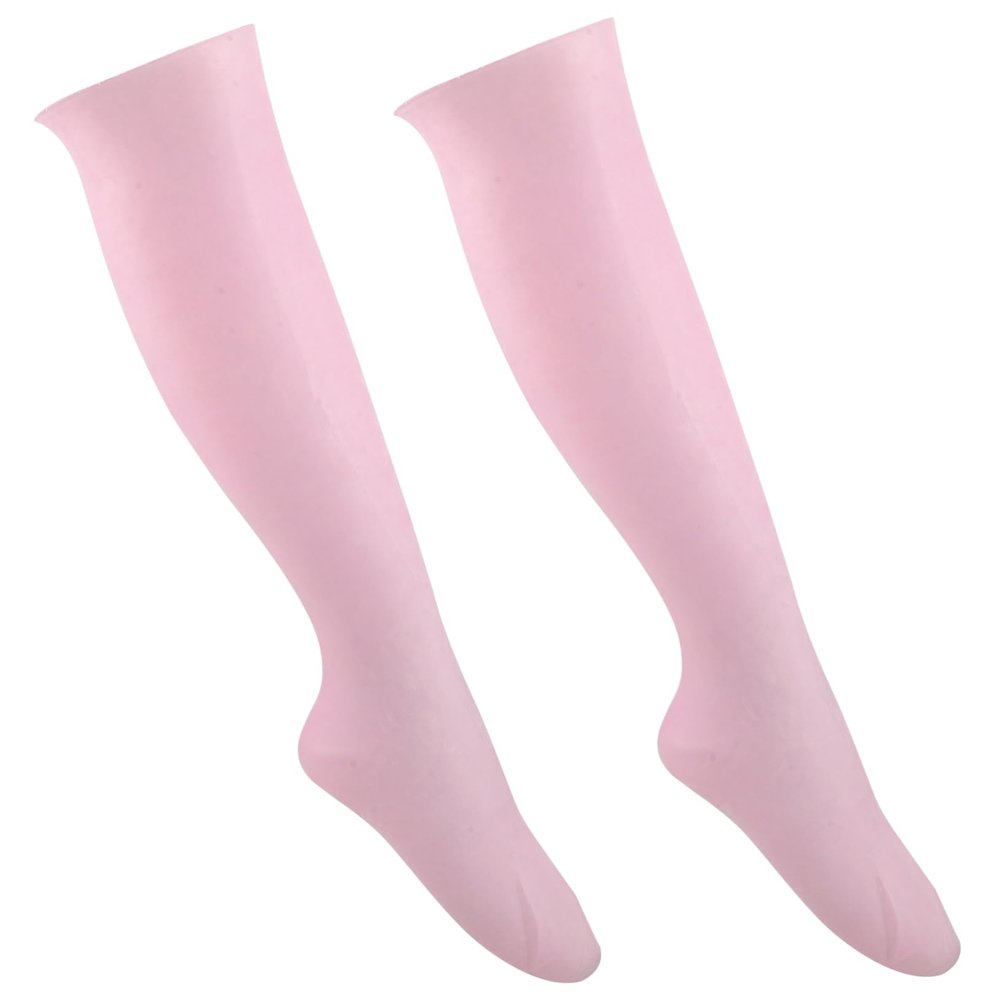 BESPORTBLE Long Gel Stockings for Women Men Overnight Moisturizing Spa Socks Full Foot Care Comfortable Nonslip Heel Socks