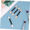 PartyKindom 24Pcs Disposable Dual Sided Eyeshadow Applicators Soft Sponge Tips for Makeup Artists Beauty Shops for Eyeshadow Eyebrow and Face Glitter Applications view 3