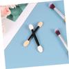 PartyKindom 24Pcs Disposable Dual Sided Eyeshadow Applicators Soft Sponge Tips for Makeup Artists Beauty Shops for Eyeshadow Eyebrow and Face Glitter Applications view 4