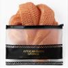African Net Sponge Authentic - Exfoliating Back Scrub Bath Sponge with Knots - Afro Scrub Body Scrubber Exfoliator Washcloth - African Body Care Daily Use Shower Essentials view 1