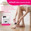 AiDwell Electric Foot Callus Remover with 80pcs Sandpape Discs, Professional 800RPM Aluminum, Callus Remover for Feet Pedicure Tool for Dead Skin and Calluses, Stepless Speed Control Foot File 2 in 1 view 2