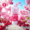 Light Up Sunrise Rice Water De-Tan Face Scrub with 50% Rice Water Complex, Cherry, Vitamin C | Detan & Brighten in 1 Use | Vegan Cellulose Gently Exfoliate & Remove Blackheads | For All Skin Type| 60g view 2