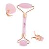 9 9PINE Jade Roller and Gua Sha Set, Face Massage Tools for Skincare,Facial Tools for Face, Neck, Eyes, for Enhanced Lymphatic Drainage, Self Care Gift for Men Women(Pink) view 2