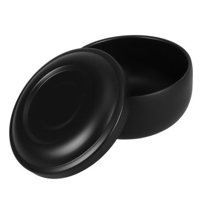 Stainless Steel Shaving Bowl for Men Vintage Design Shaving Soap Holder Portable and Grooming Cup for Home and Travel Use Sleek Bathroom Accessory