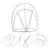BESPORTBLE Diy Headpiece Base for Women Chinese Traditional Crown Frame Wedding Headpiece Frame for Headdress Making view 4