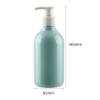 12PCS 300ml 10oz Refillable Empty Light Blue PET Plastic Lotion Pump Bottles, Shampoo Body Washing Cream Shower Gel Storage Holder Container Toiletries Liquid Dispenser + 2 x Funnel (4) view 2