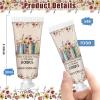 Leelosp 48 Pcs Book Lover Gifts Bulk Mini Christmas Hand Cream Book Lover Gift for Women Christmas Lotion Travel Size for Dry Cracked Hands Stocking Stuffer view 2