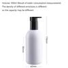 24PCS 300ml 10oz Refillable Empty White PET Plastic Lotion Pump Bottles, Shampoo Body Washing Cream Shower Gel Storage Holder Container Toiletries Liquid Dispenser + 1 x Funnel (White) view 2