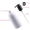 24PCS 300ml 10oz Refillable Empty White PET Plastic Lotion Pump Bottles, Shampoo Body Washing Cream Shower Gel Storage Holder Container Toiletries Liquid Dispenser + 1 x Funnel (White) view 3