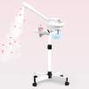 Facial Steamer Professional, Facial Steamer on Wheels with Storage Platform, Face Steamer with More Steam for Deep Cleansing and Hydration, Estheticians Steamer for Beauty, Spa and Home UseWhite view 1