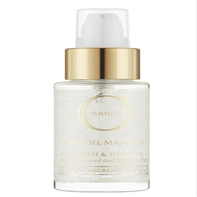 Barex Italiana Olioseta Oro del Marocco Smooth & Shine Oil Argan and Linseed Oil Deep Nourishment All Hair Types 100 ml/3.3flOz