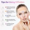 Blackhead Remover Pore Vacuum Upgraded Pore Cleaner Electric Whitehead Extractor Tool-5 Suction Power,5 Probes,USB Rechargeable Blackhead Vacuum view 4