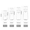 12 Pieces 100 ml Green Lotion Pump Bottles & 2PCS Funnel, 100ml Empty PETG Plastic Cosmetic Gel Travel Container for Cosmetic, Make up, Travel (80ml) view 2