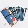 10pcs Hanami Makeup Brush Set Glow Foundation Brush(Black) view 1